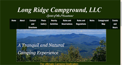 Desktop Screenshot of longridgecampground.com